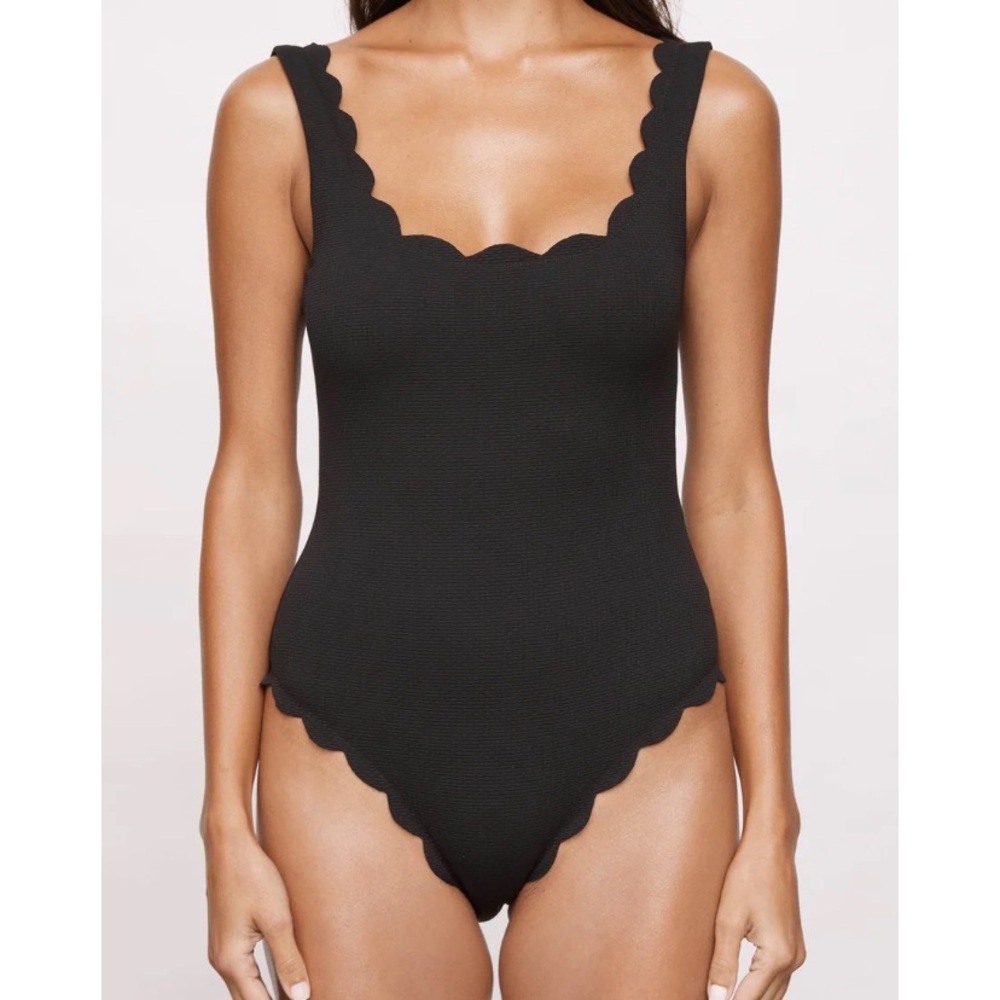 Marysia Palm Springs Maillot in Black - L